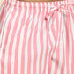 Joven Men's Pink And White Printed Co-Ords Set