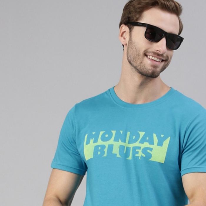 JOVEN MEN PRINTED T-SHIRT