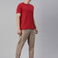 JOVEN MENS PRINTED LOUNGE SET