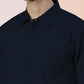 Broon Mens Slim Fit Premium Cotton Solid Shirt