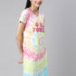 CURARE WOMENS TIE-DYE LONG TEE