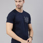 JOVEN MEN PRINTED T-SHIRT