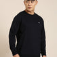 Men's Solid Round Neck Full Sleeve Sweatshirt