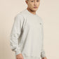 Men's Solid Round Neck Full Sleeve Sweatshirt