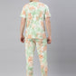 JOVEN MENS TIE-DYE CO-ORDINATED SET(T-SHIRT AND PANT)