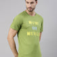 JOVEN MEN PRINTED T-SHIRT
