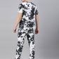 JOVEN MENS TIE-DYE CO-ORDINATED SET(T-SHIRT AND PANT)