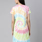CURARE WOMENS TIE-DYE LONG TEE