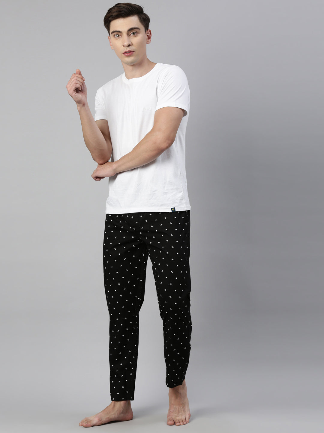 JOVEN MENS PRINTED PYJAMAS