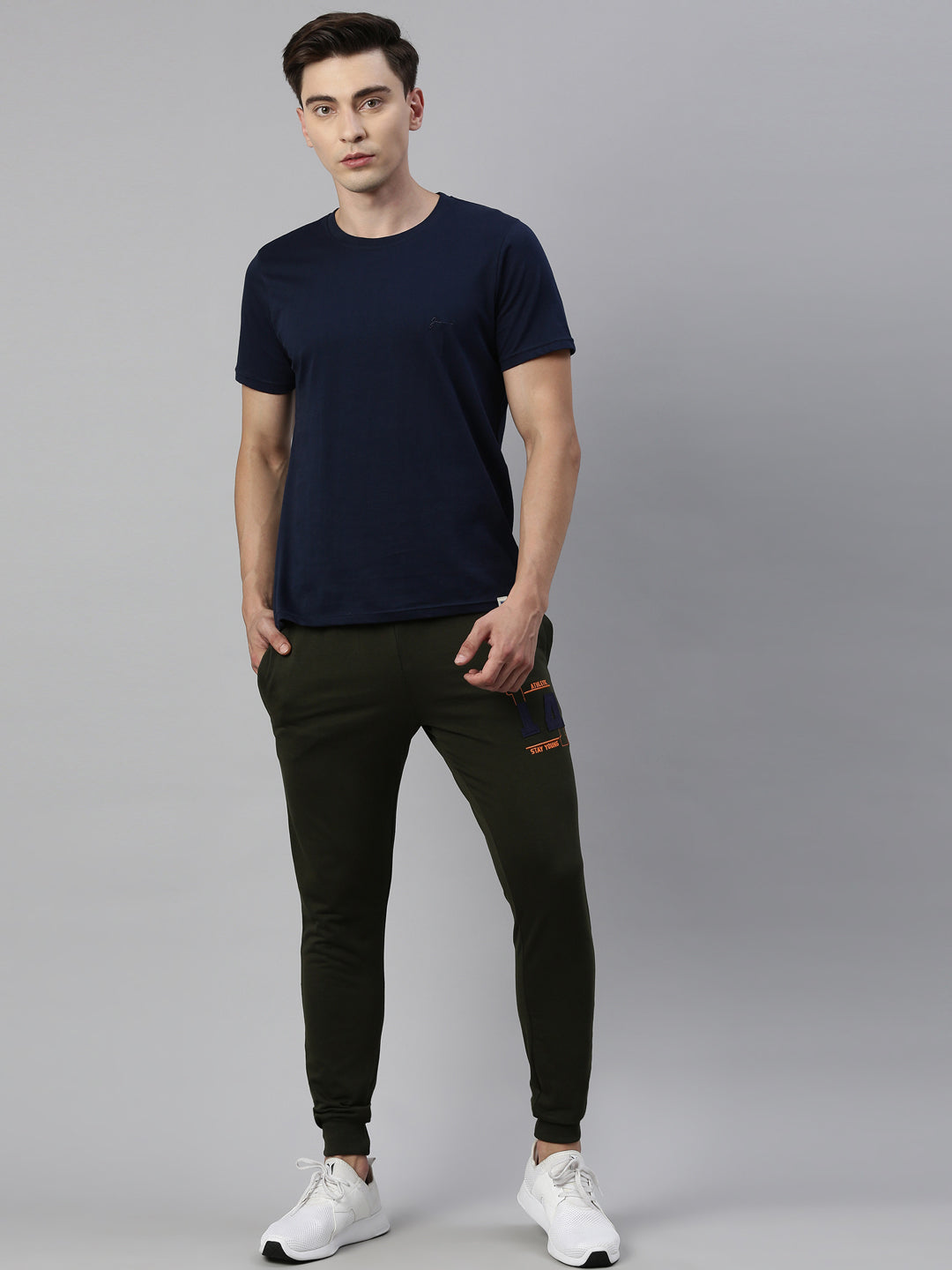 JOVEN MENS SOLID JOGGERS