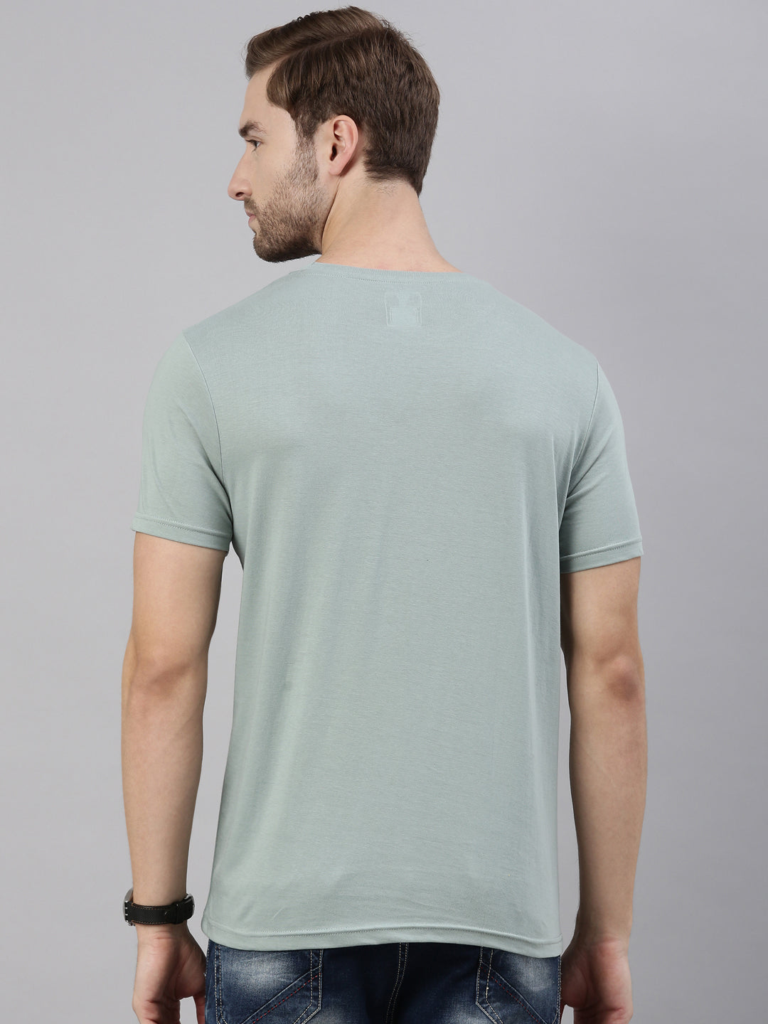 JOVEN MEN PRINTED T-SHIRT