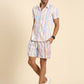 Joven Men's Multicolor Printed Co-Ords Set