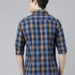 JOVEN Men Checked Pure Cotton Full Sleeve Casual Shirt