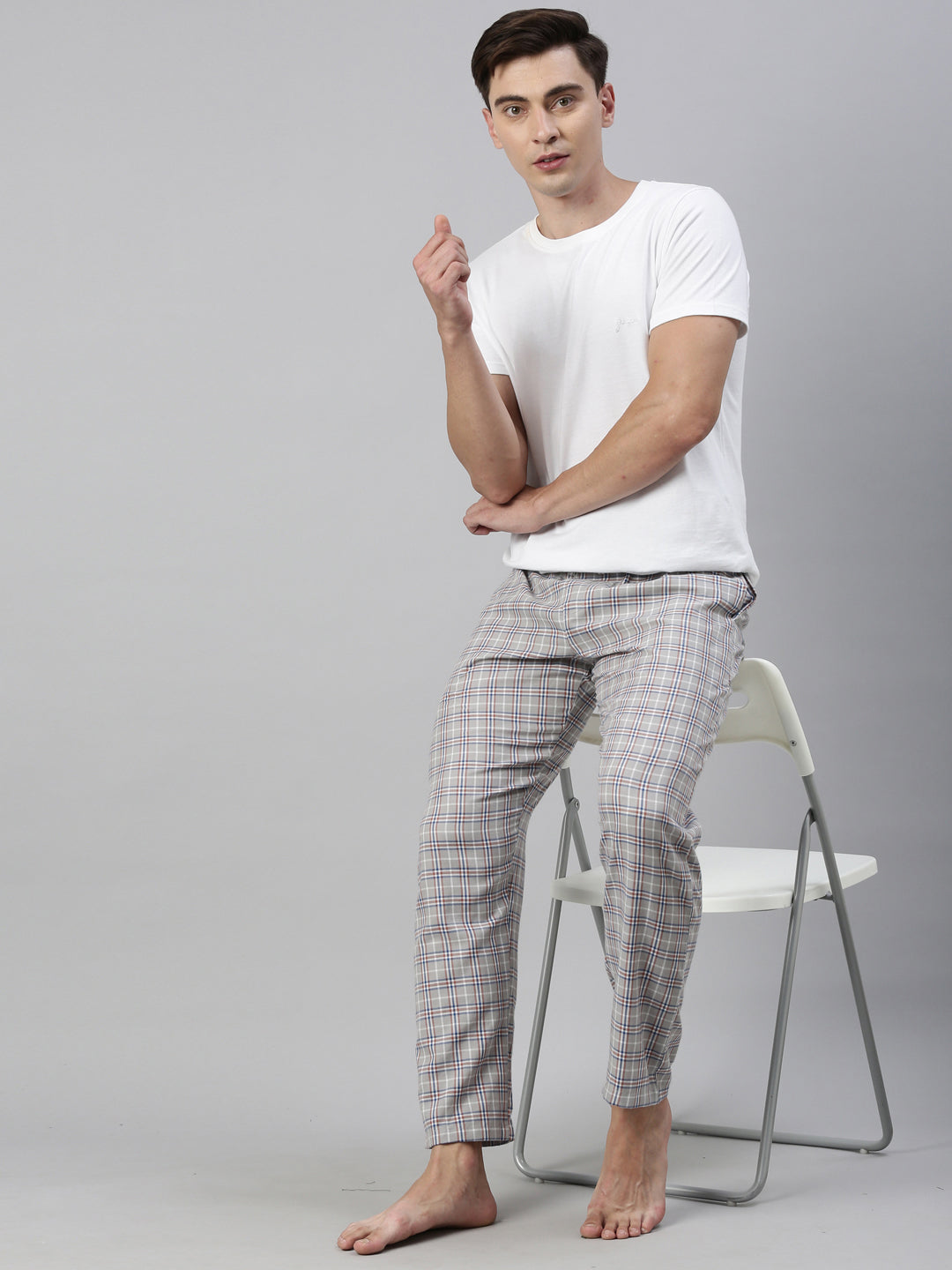 JOVEN MENS CHECKED PYJAMA