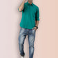 Broon Mens Slim Fit Premium Cotton Solid Shirt