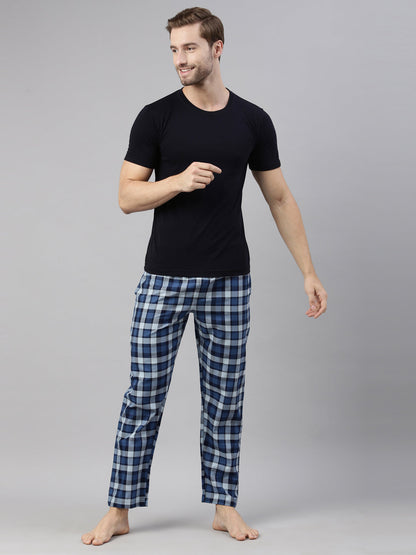 JOVEN MENS CHECKED PYJAMA