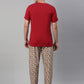 JOVEN MENS PRINTED LOUNGE SET