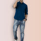 Broon Mens Slim Fit Premium Cotton Solid Shirt