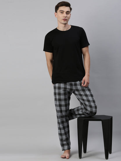 JOVEN MENS CHECKED PYJAMA