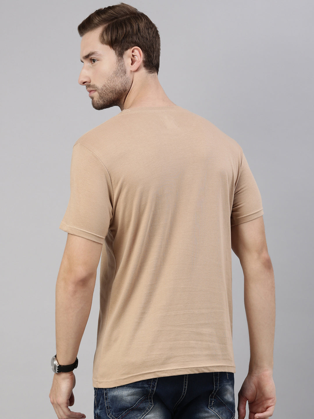 JOVEN MEN PRINTED T-SHIRT