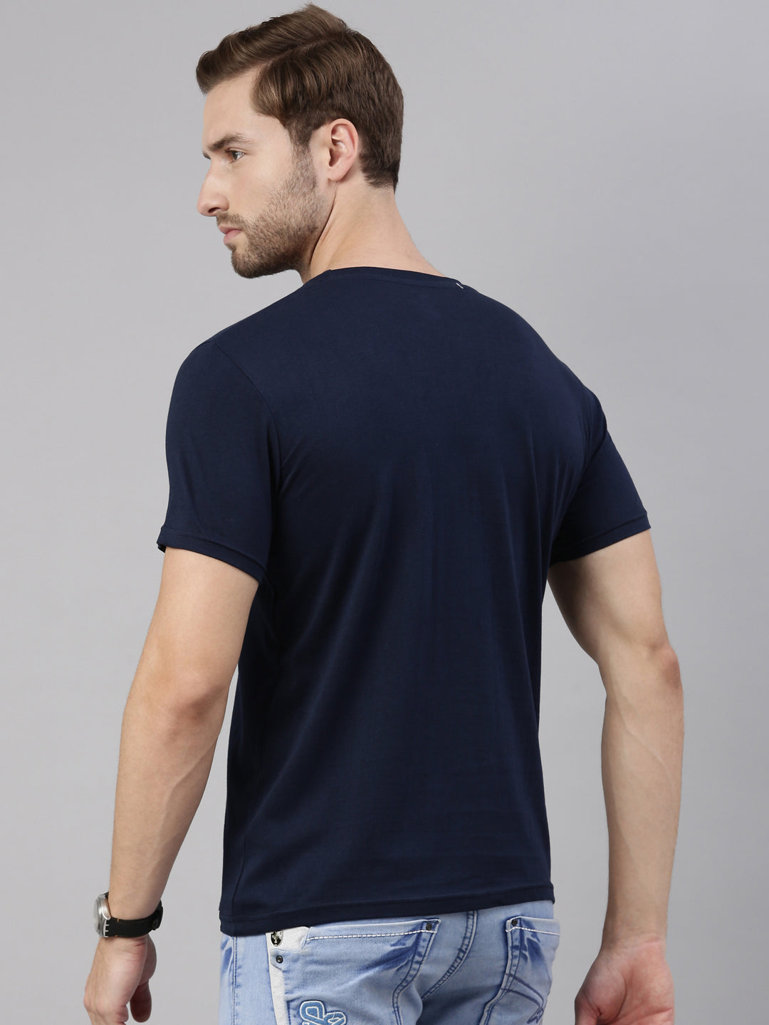 JOVEN MEN PRINTED T-SHIRT