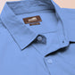 Broon Mens Slim Fit Premium Cotton Solid Shirt