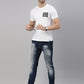 JOVEN MEN PRINTED T-SHIRT