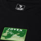 JOVEN Men Black Printed Co-Ords Set