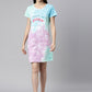 CURARE WOMENS TIE-DYE LONG TEE