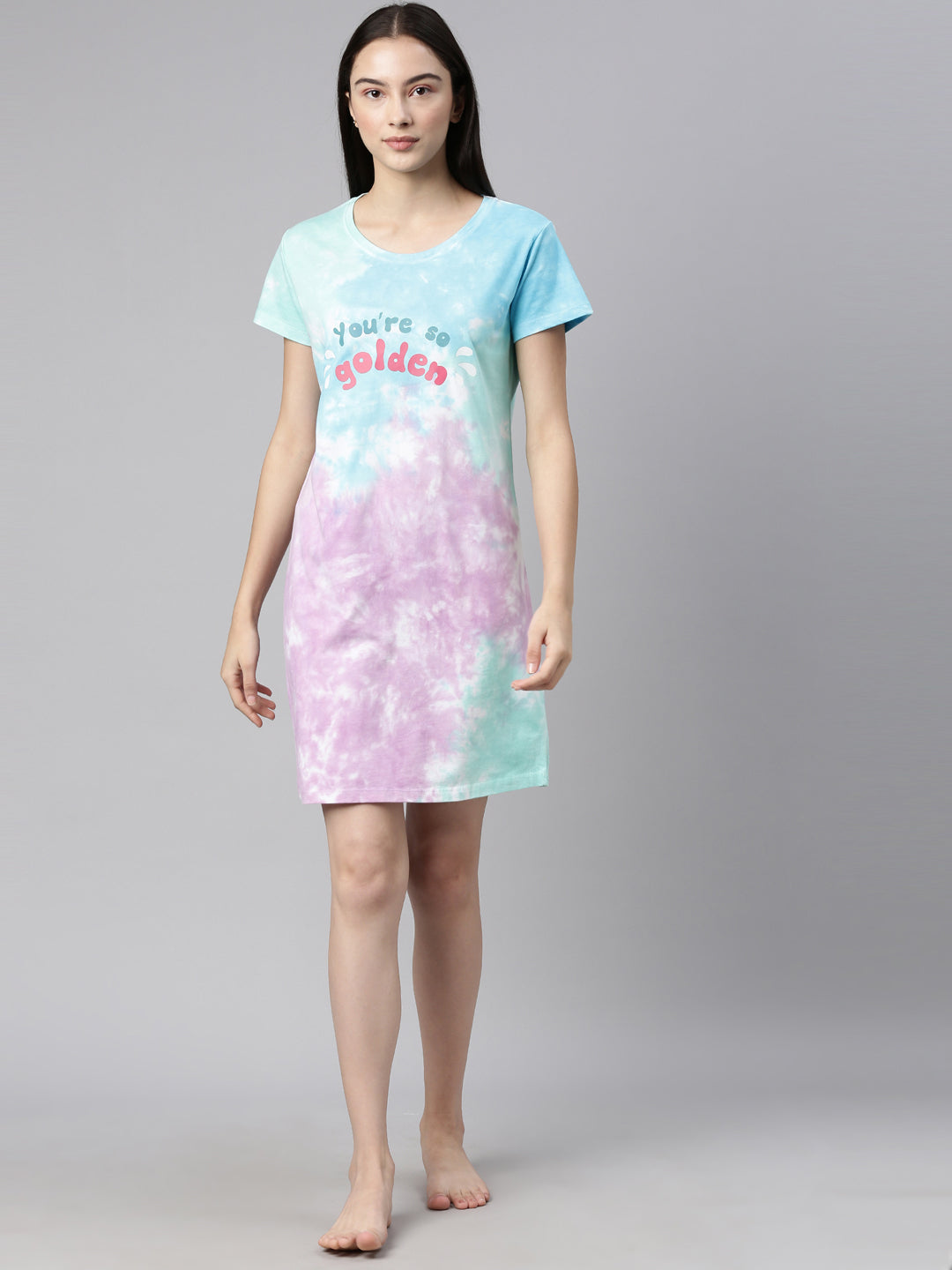CURARE WOMENS TIE-DYE LONG TEE
