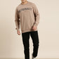 Men's Solid Round Neck Full Sleeve Sweatshirt