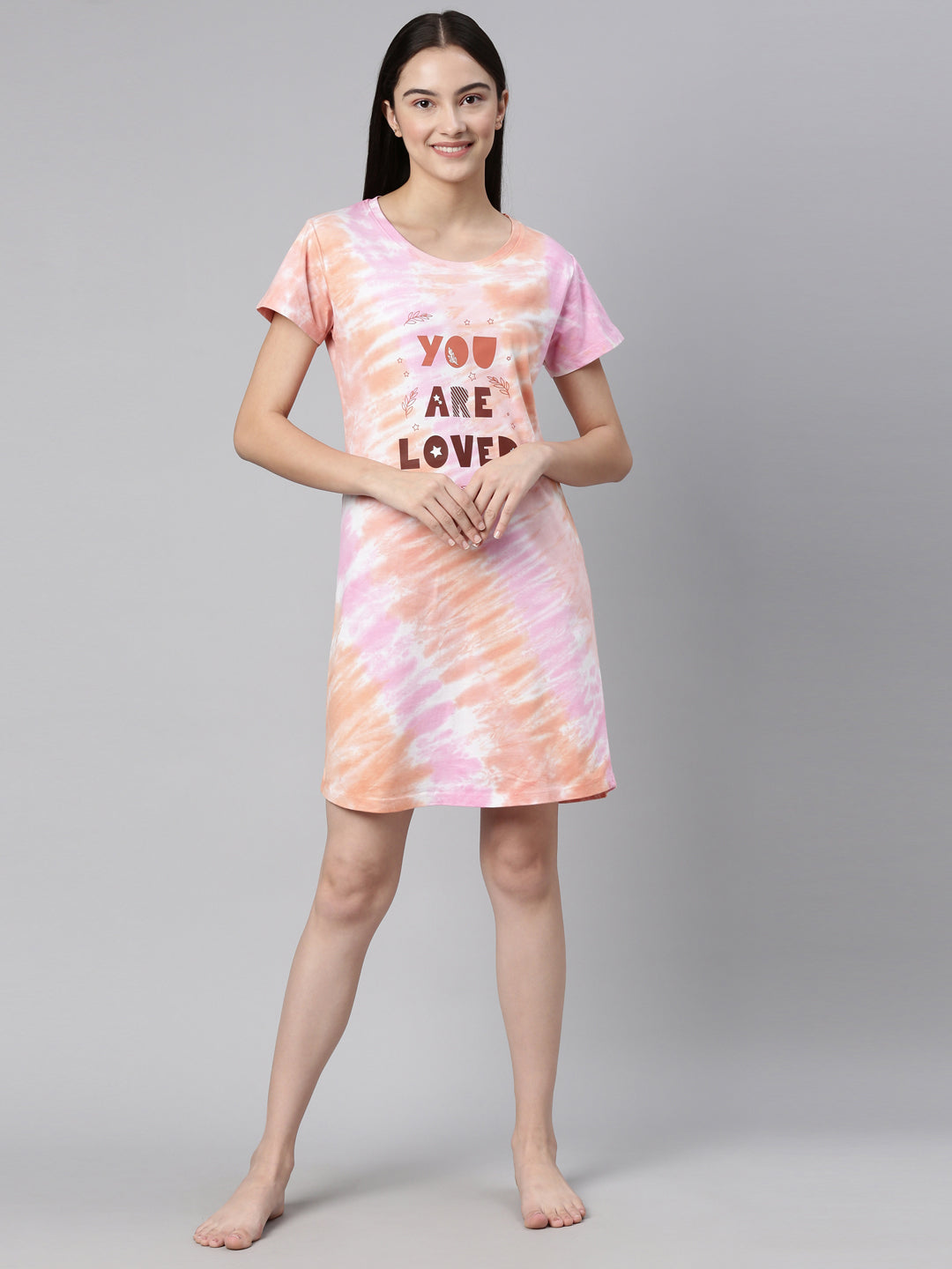CURARE WOMENS TIE-DYE LONG TEE