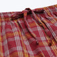 JOVEN MEN CHECKED PURE COTTON EASY SHORTS