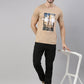 JOVEN MEN PRINTED T-SHIRT