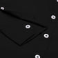 Men's Black Solid Full Sleeve Slim Fit Casual Shirt