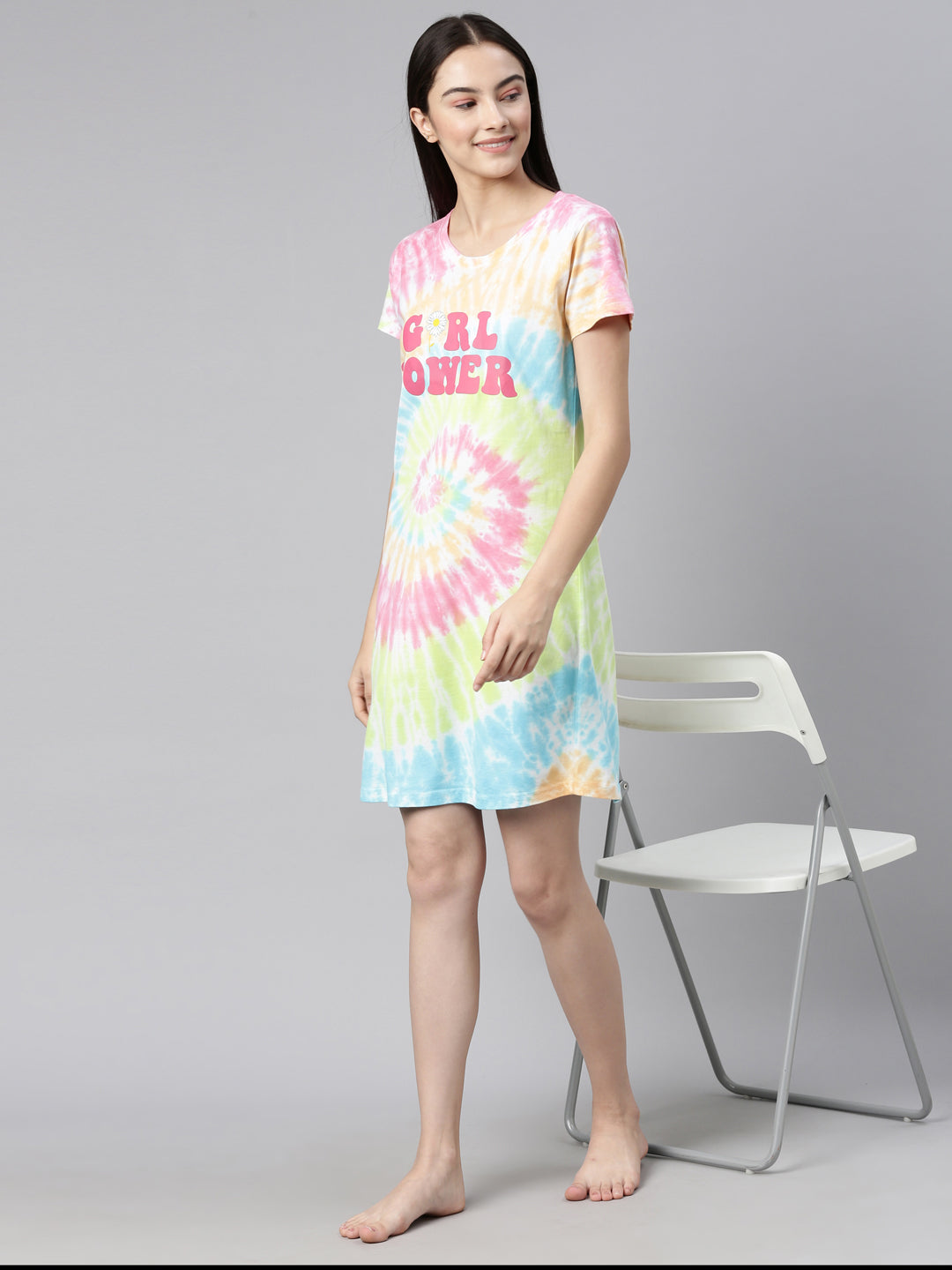 CURARE WOMENS TIE-DYE LONG TEE