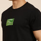 JOVEN Men Black Printed Co-Ords Set