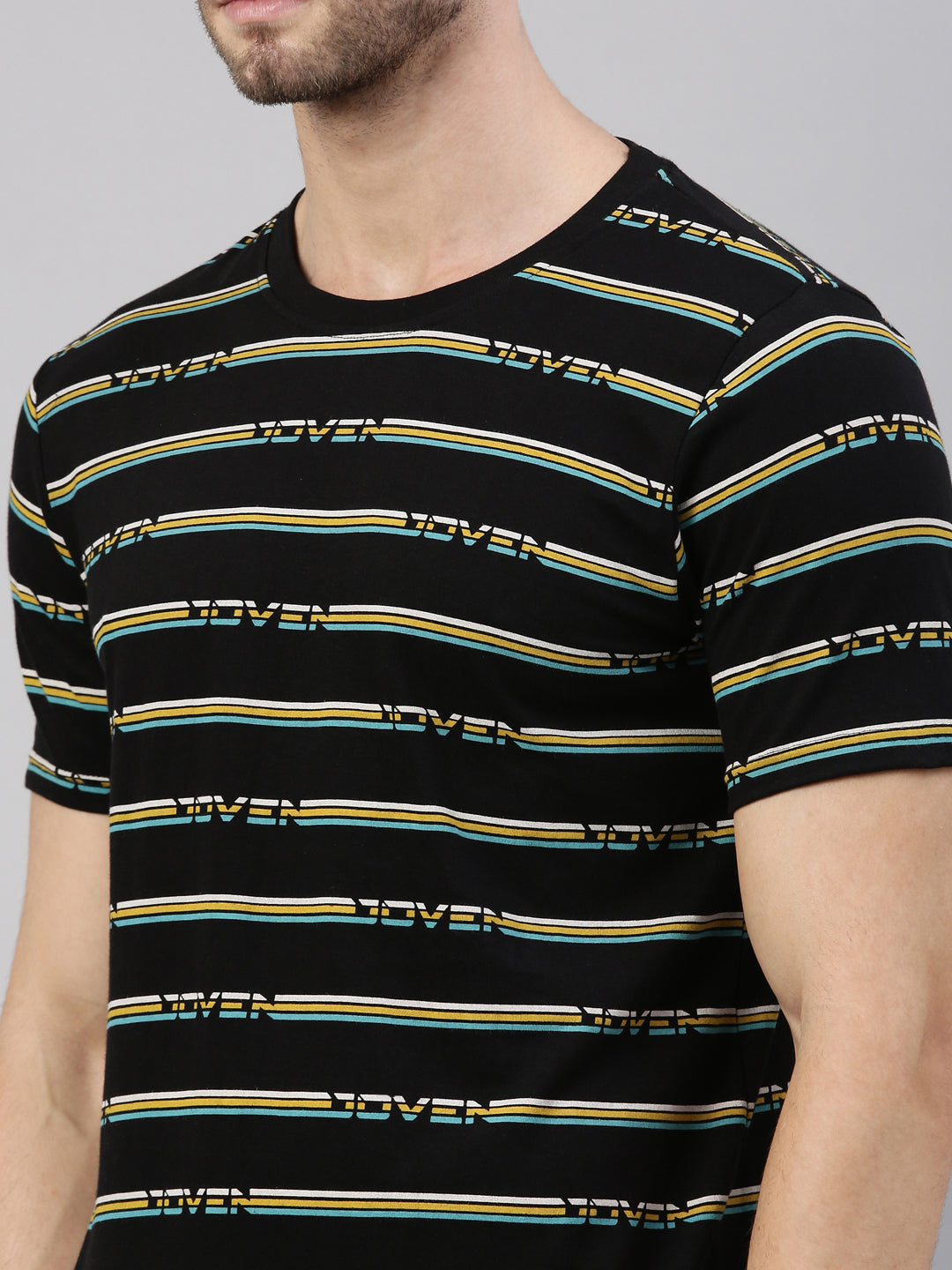 JOVEN MEN PRINTED T-SHIRT
