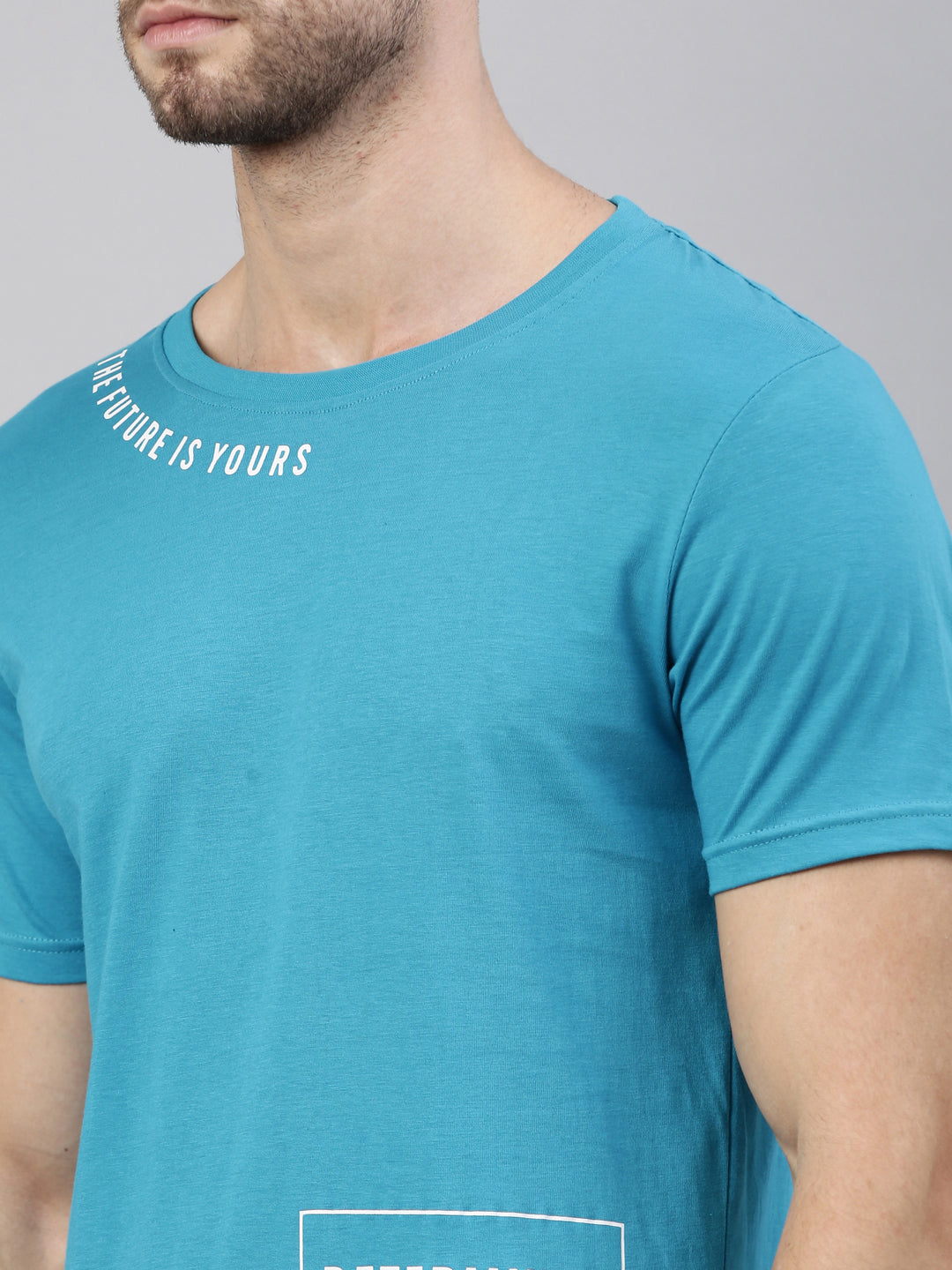 JOVEN MEN PRINTED T-SHIRT