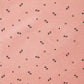 Men's Peach Printed Polo Collar T-Shirt