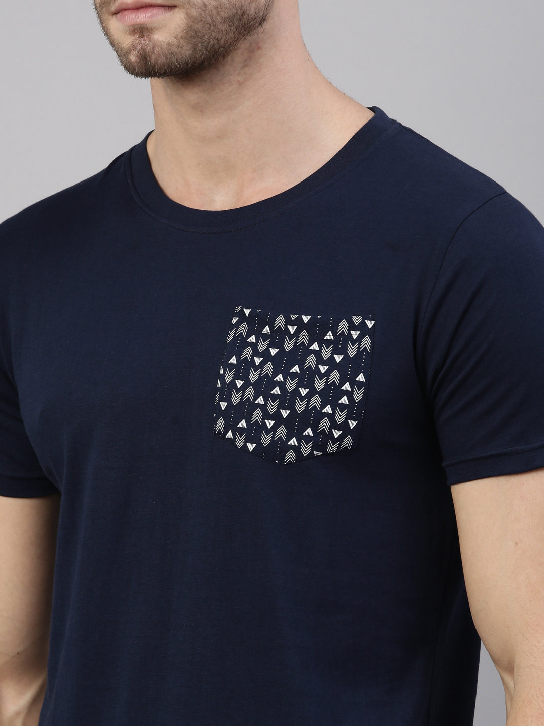 JOVEN MEN PRINTED T-SHIRT