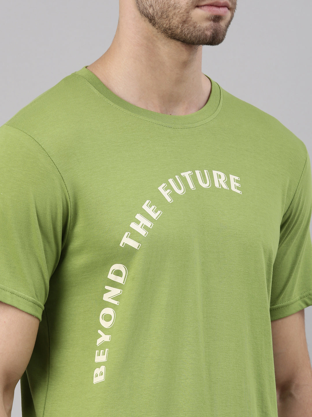 JOVEN MEN PRINTED T-SHIRT