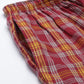 JOVEN MEN CHECKED PURE COTTON EASY SHORTS