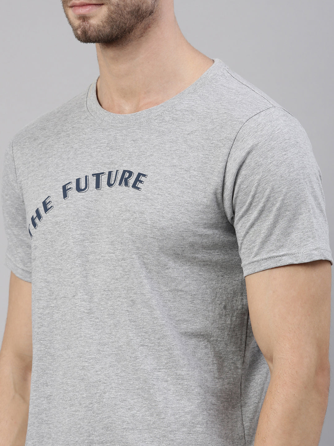 JOVEN MEN PRINTED T-SHIRT