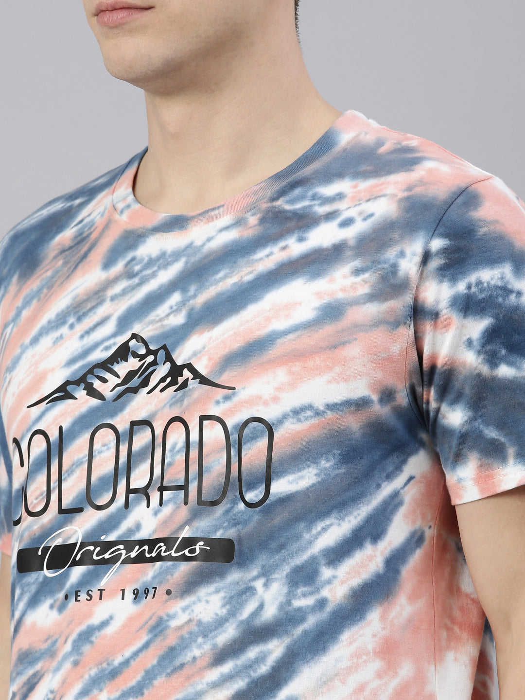 JOVEN MENS TIE-DYE T-SHIRT(T-SHIRT ONLY)