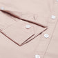 Men's Pink Solid Full Sleeve Slim Fit Casual Shirt