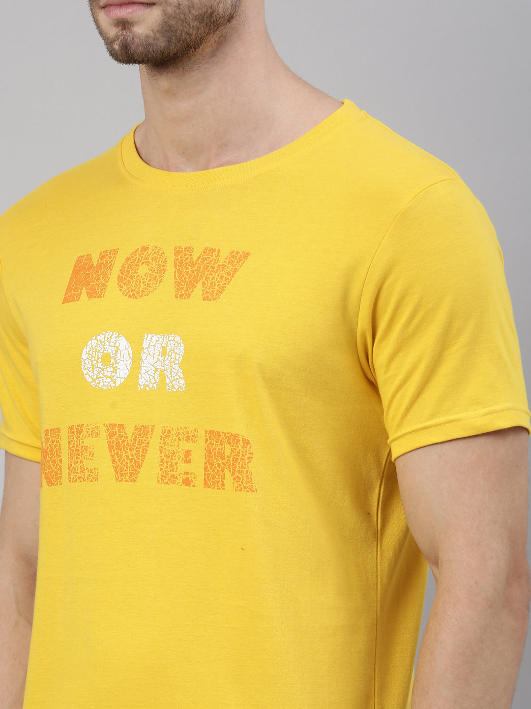JOVEN MEN PRINTED T-SHIRT