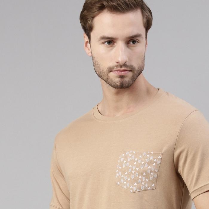 JOVEN MEN PRINTED T-SHIRT