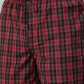 JOVEN MEN CHECKED PURE COTTON EASY SHORTS