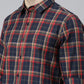 JOVEN Men Checked Pure Cotton Full Sleeve Casual Shirt